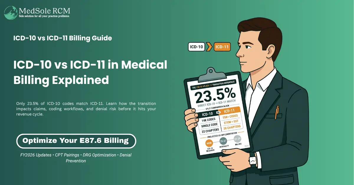 ICD-10 vs ICD-11: What Every Healthcare Provider Must Know About Medical Billing